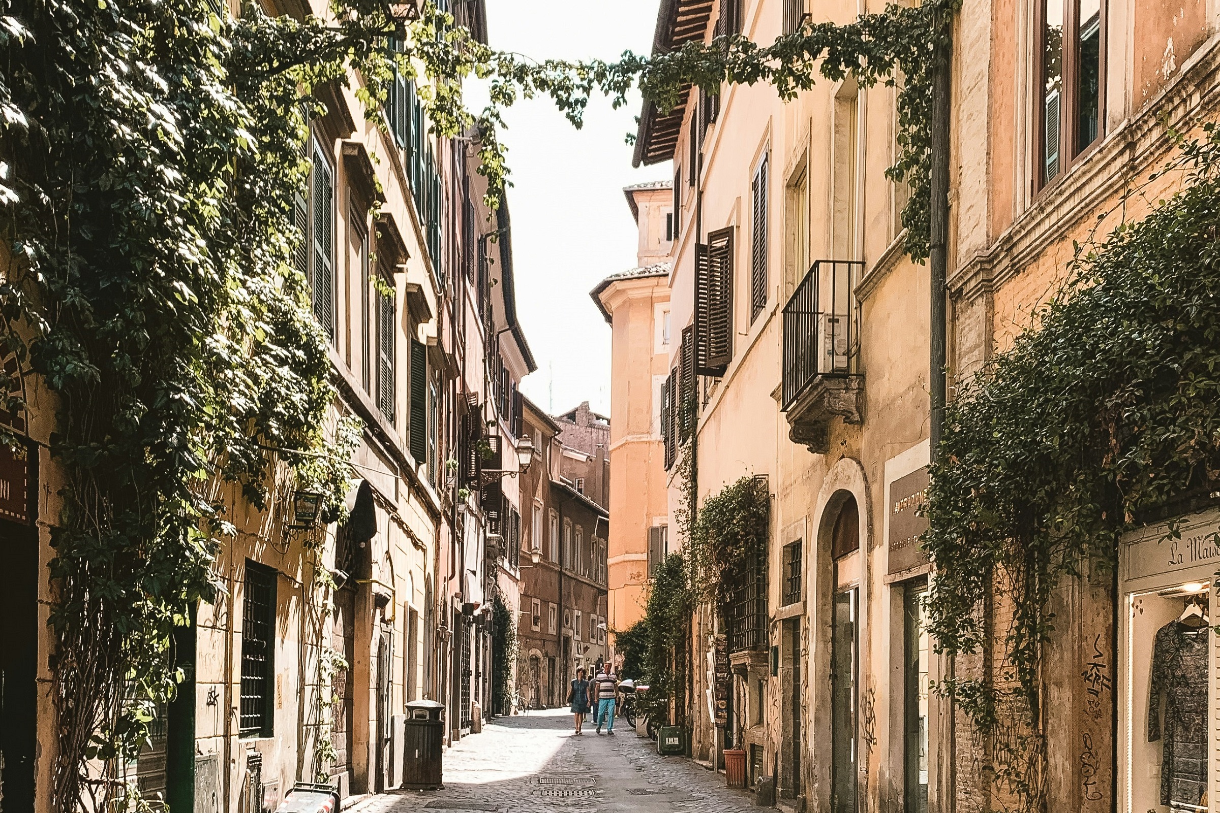 A street in Rome, Italy.