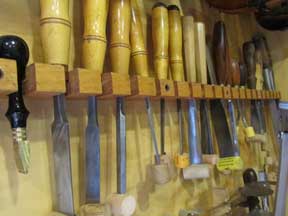 wood chisels