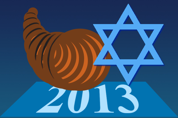 Thanksgiving and Hanukkah coincide this year for the first time in 70 years.