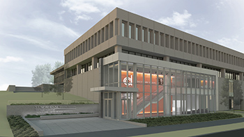 A $500,000 gift from the William Randolph Hearst Foundation will support the $18 million renovation of the Newhouse 2 building.