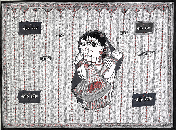 "Breaking Through the Curtain," 2010, by Rani Jha