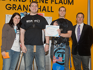 Nate Forer and Niel Lewis, co-founders of MOUNTech, won $10,000 in the 2013 RvD IDEA Awards competition.