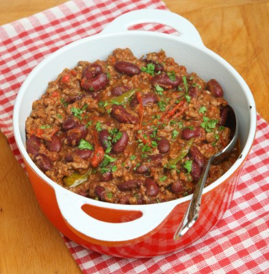 Chilli Con Carne in Serving Dish