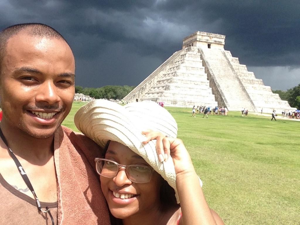 Tony Kershaw, an adjunct professor at Whitman, and his wife, Dee Cater, of the IDEA office in Academic Affairs, took in the sights at ChiChenItza in Mexico. 