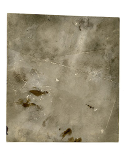 Agfa Brovira Royal White, expired March 1940, processed 2013, fragment of irregular size, 7x6.25