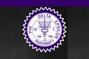 Phi Delta Epsilon fraternity seal