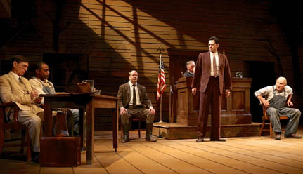 A scene from the Syracuse Stage production of "To Kill a Mockingbird" (Photo by Mike Davis)  