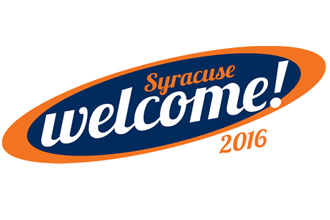 Syracuse welcome! 2016