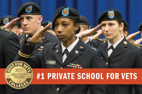 #1 Private School for Vets banner