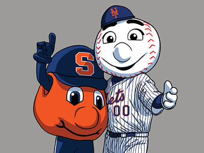 Otto and Mr. Met