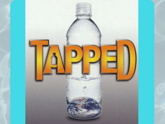 Tapped, water bottle