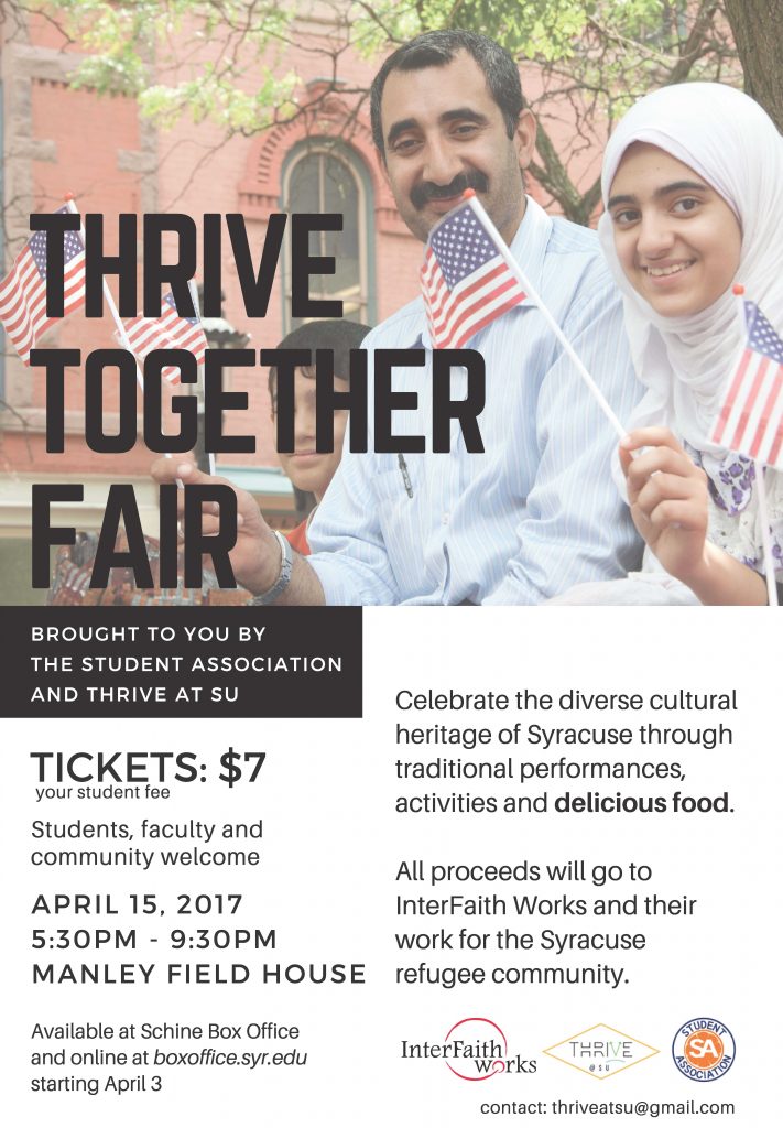 Thrive Together Fair poster