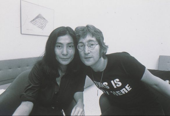 John & Yoko at the Everson, 1971. (Photo courtesy of Everson Museum of Art)