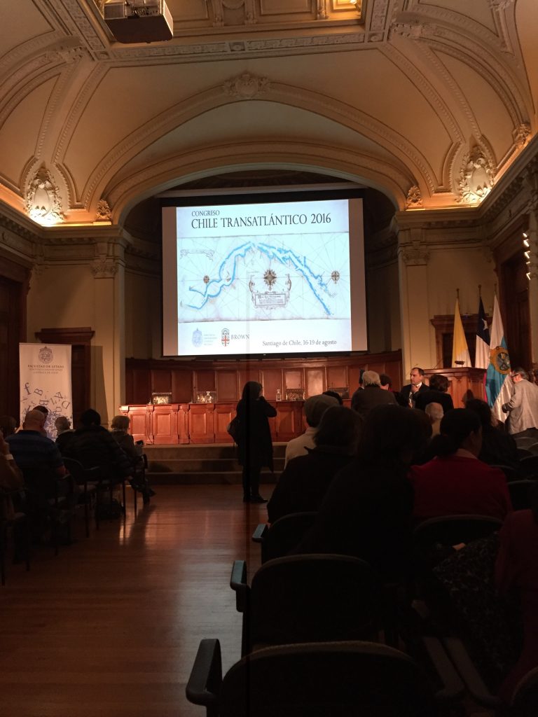 Chile transatlántico conference in Santiago August 2016