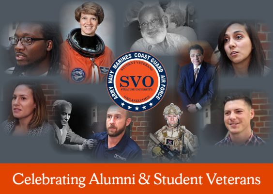 Photos of alumni and student veterans