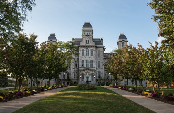 Fall Campus Scenes Hall Of Languages HL Exterior | Syracuse University News