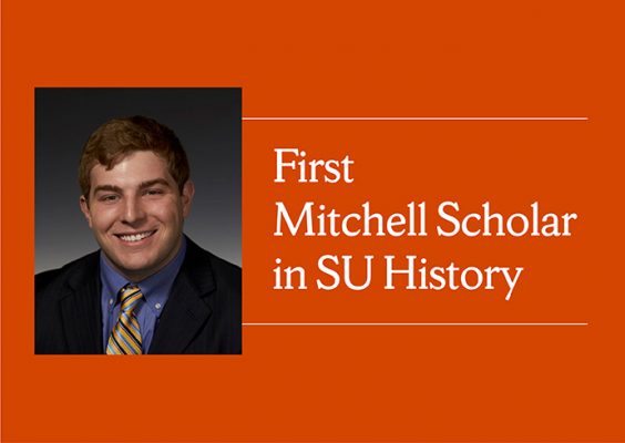 Mitchel Scholar Cameron MacPherson