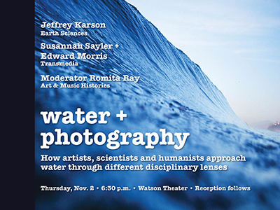 water + photography graphic