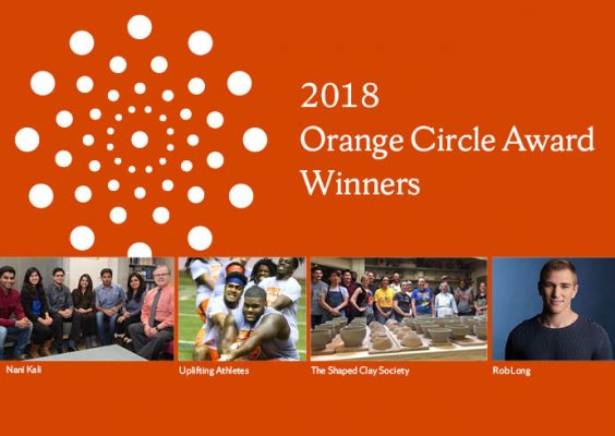 Orange Circle Award Winners graphic