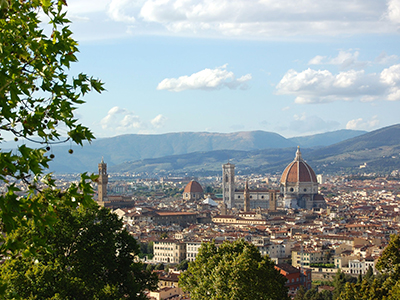 A view of Florence, Italy