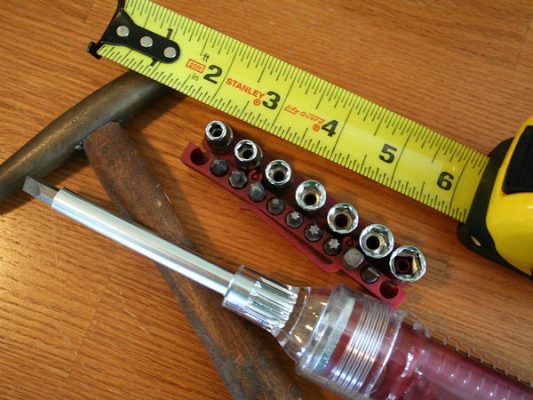 tools for measuring and building