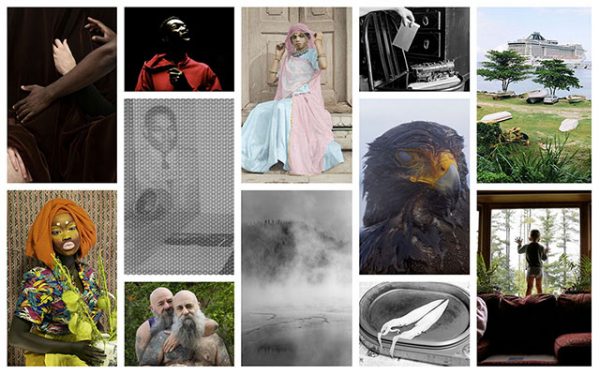 A college of images by upcoming Light Work artists-in-residence
