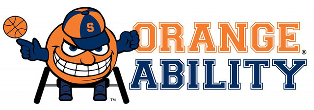 OrangeAbility logo with Otto holding a basketball