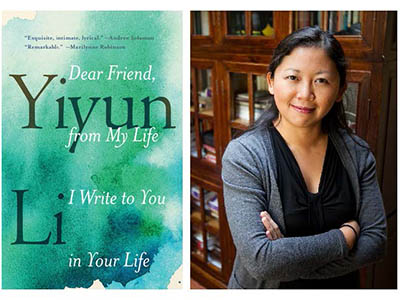 Author Yiyun Li with book cover