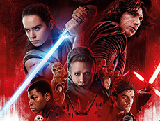 poster for "Star Wars: The Last Jedi"