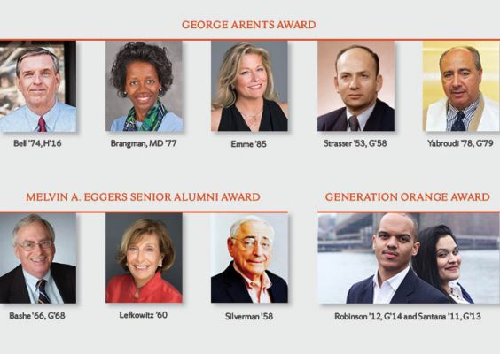 alumni award recipients