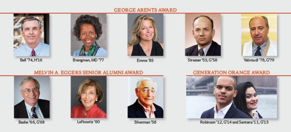 alumni award recipients