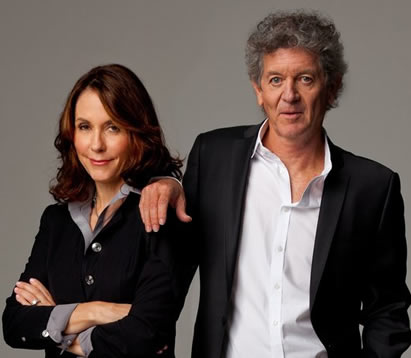 Mary Karr and Rodney Crowell 