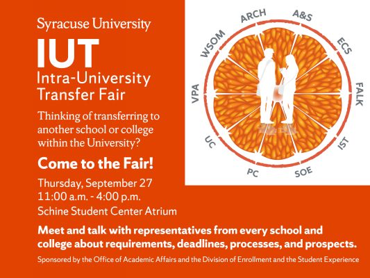 Intra-University Transfer Fair graphic