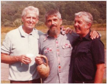 The Berrigan brothers in a family photo.