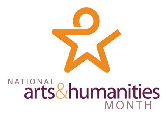 National Arts and Humanities Month logo