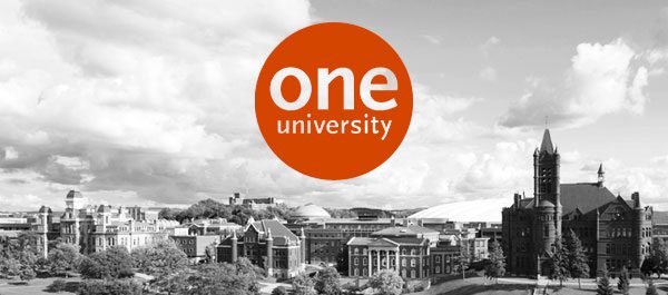 One University header