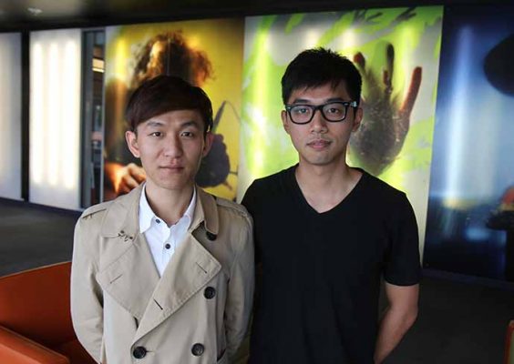 Chao Huang ’19 and Tairan Li ’19