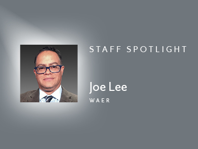 Staff Spotlight graphic of Joe Lee