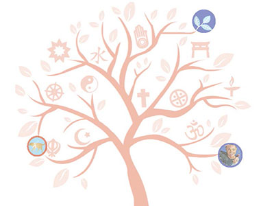 Interfaith Tree graphic