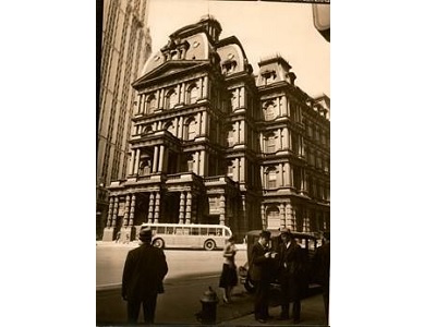 old photo of a building
