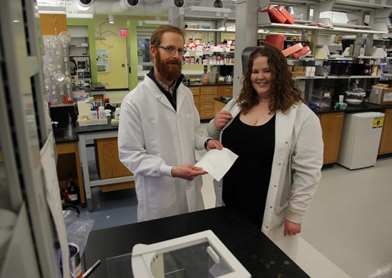 Professor James H. Henderson and Ph.D. candidate Shelby L. Buffington