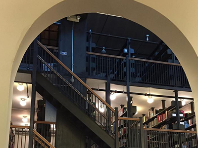 library staircase