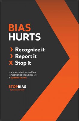STOP Bias poster