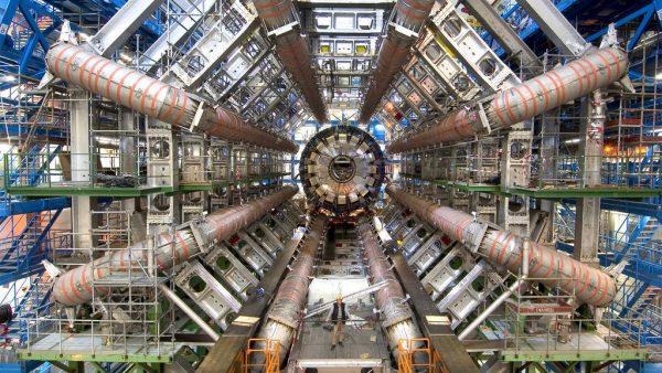The Large Hadron Collider (LHC) in Switzerland is the world’s biggest, most powerful particle accelerator.
