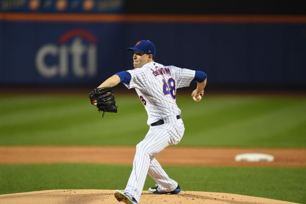 Pitcher Jacob deGrom finished last season with a 10-9 record and 1.70 ERA (leading the majors). He won the 2018 National League Cy Young Award and was fifth in the NL Most Valuable Player voting.