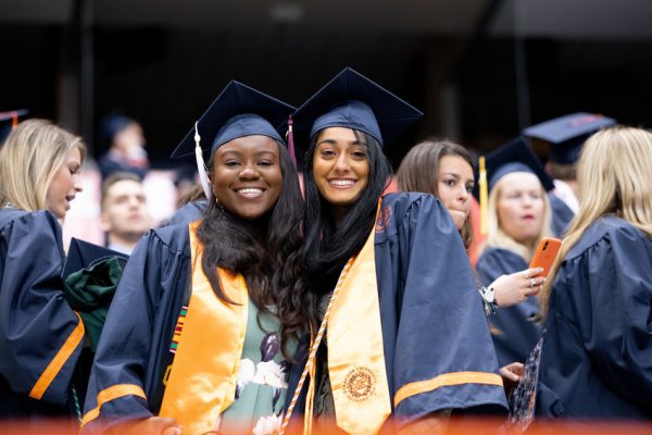 two women graduates