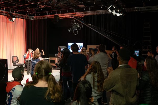 Audience in TV studio