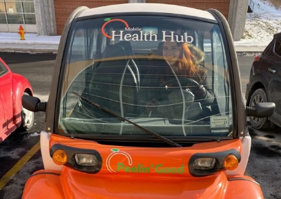 Health Hub vehicle