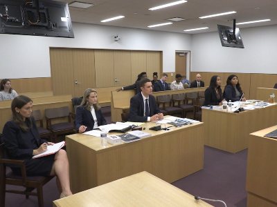 students in court setting