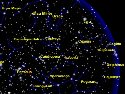 map of constellations
